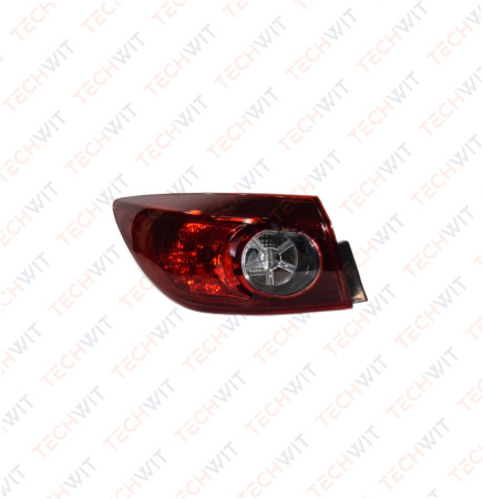 Mazda 3 фонарь задний внешний левый 5D B45A51160B Мазда 3 2013- TECHWIT