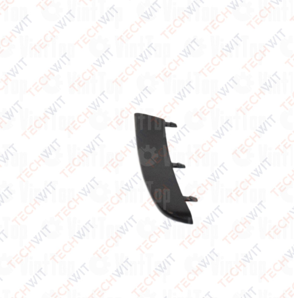 BMW 3 E90 молдинг бампера переднего левый чёрный 51117134091 БМВ 3 E90 2005 TECHWIT