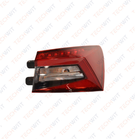 Skoda Kodiaq I Фонарь задний внешний правый Skoda Кодиак 1 565945208 2016-2021 TECHWIT